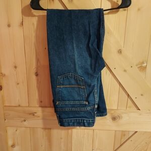 ARIZONA JEANS Co.: Woman's, Size 16 Relaxed Straight, Denim Jeans, 29" Inseam.